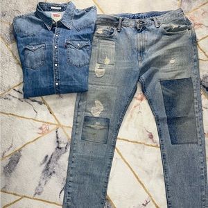 Levi’s Denim Set / Top & Bottom